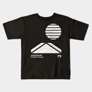 Supertramp / Minimal Graphic Design Tribute Kids T-Shirt